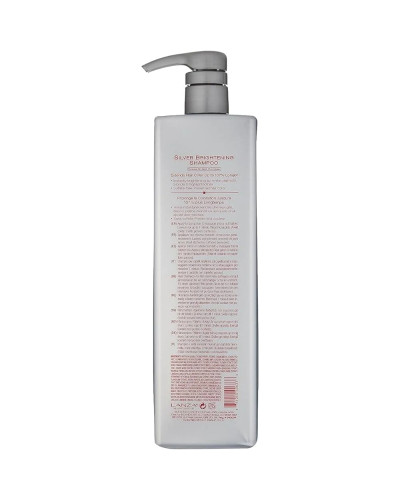 LANZA, Шампунь для осветления серебра Healing Colorcare Silver Brightening Shampoo 1000 мл, 0654050406345