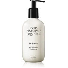 John Masters Organics, Gerānijs un greipfrūts, ķermeņa pieniņš 236 ml