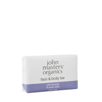 John Masters Organics, Мыло с лавандой, розой, геранью и иланг-илангом 128 г