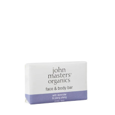 John Masters Organics, Мыло с лавандой, розой, геранью и иланг-илангом 128 г