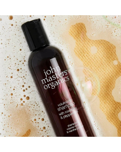 John Masters Organics, Rozmarīna un piparmētras šampūns 473ml, 0669558003248