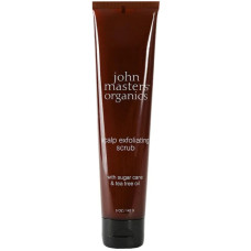 John Masters Organics, Cukurniedru un tējas koka eļļas skrubis galvas ādas skrubim 142g