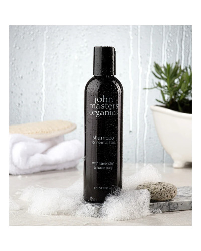 John Masters Organics, Lavandas un rozmarīna šampūns 473ml, 0669558500471