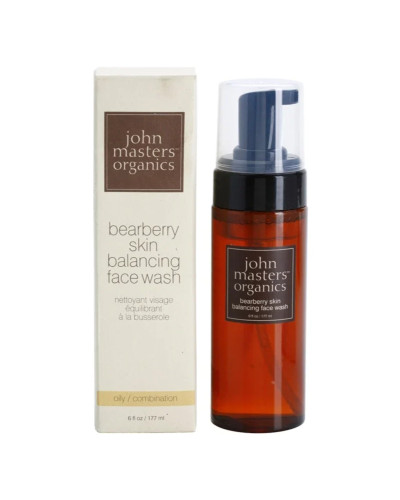 John Masters Organics,  Bearberry Skin Balancing Face Wash 177 ml, 0669558600225