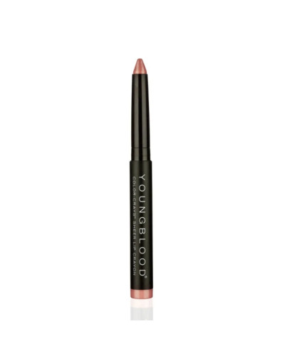 Youngblood, Color-Crays Sheer Lip Crayon Redwood 1.4g, 0696137143101