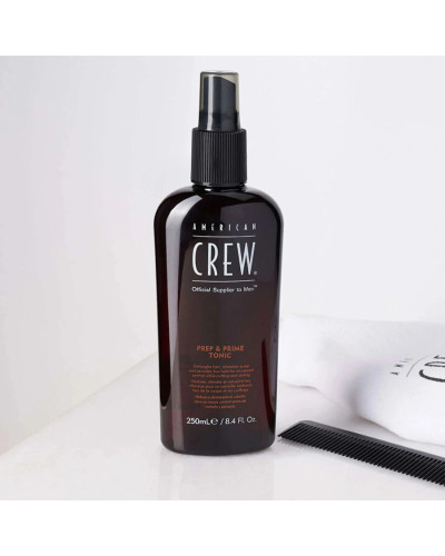 American Crew,  Prep & Prime tonic 250ml, 0738678001530