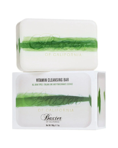 Baxter Of California,  Vitamin Italian Lime & Pomegranate Essence cleansing bar 210ml, 0838364004156