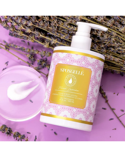 Spongelle, French Lavender hand & body lotion 325ml, 0850014963576