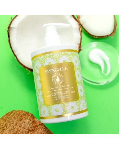 Spongelle, Coconut Verbena hand & body lotion 325ml, 0850014963583