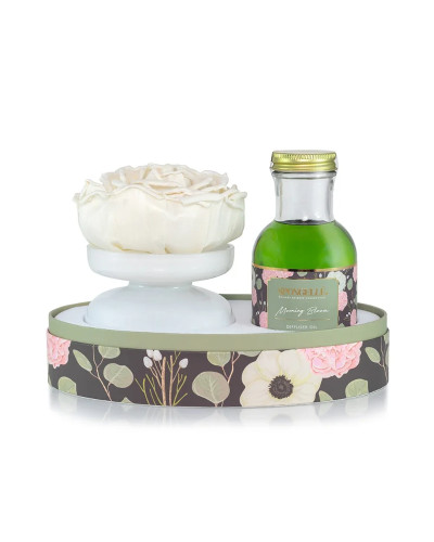 Подарочный набор Spongelle, Private Reserve Floret Diffuser Morning Bloom, 0850027333120