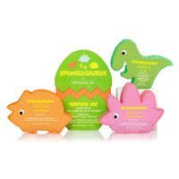 Spongelle, Sponge Animals Spongeasaurus Collection Triceratops 1pc