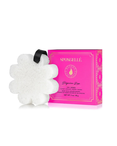 Spongelle, Boxed White Flower Bulgarian Rose 1pc, 0850780001267