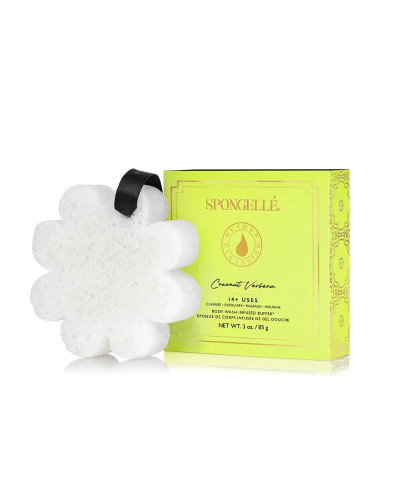 Spongelle, Boxed White Flower Coconut Verbena 1pc, 0850780001304