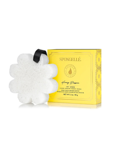 Spongelle, Boxed White Flower Honey Blossom 1pc, 0850780001311