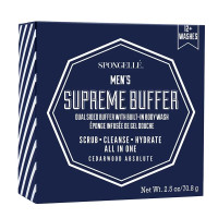 Spongelle, Men's Supreme Buffer-Cedar Absolute 1pc