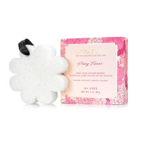 Spongelle, Boxed White Flower Peony Flower White 1pc