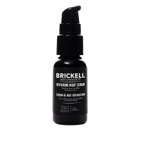 Brickell Men's,  Anti Aging Repairing Night face serum 30ml