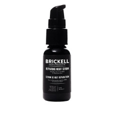 Brickell Men's,  Anti Aging Repairing Night face serum 30ml