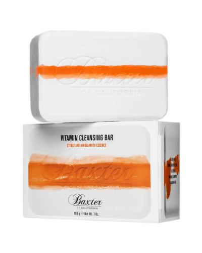 Baxter Of California,  Vitamin Citrus Herbal Musk Essence cleansing bar 210ml, 0884486332066