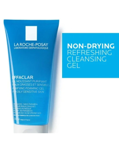 La Roche Posay, Effaclar Cleansing Gel For Oily Skin 200 ml, 3337872411083