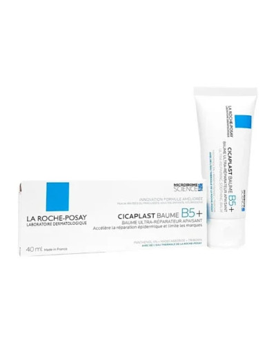 La Roche Posay, Cicaplast B5 Восстанавливающий бальзам для тела и лица 40 мл, 3337875816809