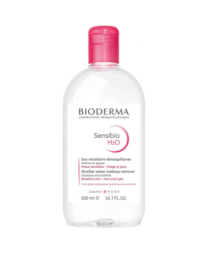 Bioderma, Sensibio kosmētikas noņemšanas līdzeklis 500ml, 3401345935571