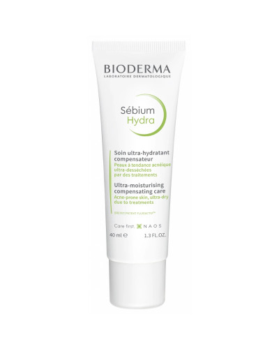 Bioderma, Sebium Hydra Увлажняющий крем 40 мл, 3401348840421