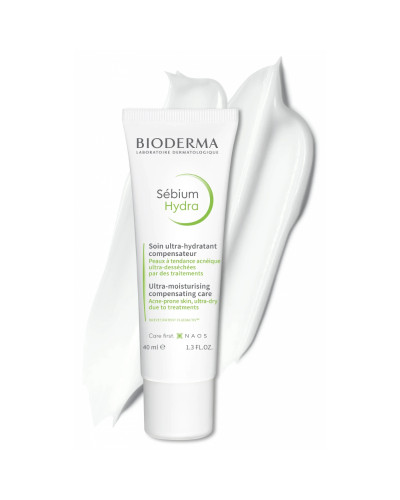 Bioderma, Sebium Hydra Увлажняющий крем 40 мл, 3401348840421