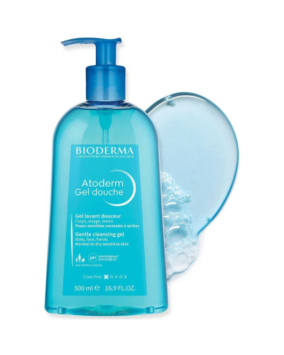 Bioderma, Atoderm Нежный гель для душа 500 мл, 3401399372407