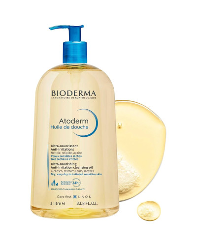 Bioderma,  Atoderm Huile De Douche shower oil 1000ml, 3401528520846