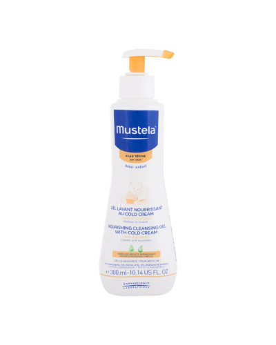 Mustela, Питательный очищающий гель 300 мл, 3504105036089