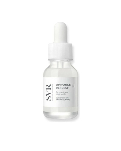 SVR, Ampoule Refresh Smoothing Toning Eye Concentrate 15 ml, 3662361001217