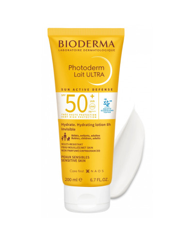 Bioderma, Photoderm Lait Ultra 50+ Mitrinošs losjons 200ml, 3701129803639