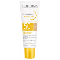 Bioderma, Фотодерм Аквафлюид 50+ тонирующий флюид для лица 40 мл