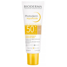 Bioderma, Фотодерм Аквафлюид 50+ тонирующий флюид для лица 40 мл