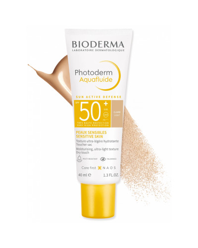 Bioderma, Фотодерм Аквафлюид 50+ тонирующий флюид для лица 40 мл, 3701129807385