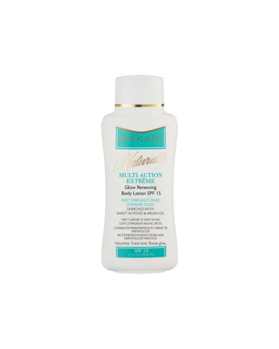 Makari, Naturalle Multi-Action Extreme Glow Atjaunojošs Spf15 ķermeņa losjons 500 ml, 3760096842393