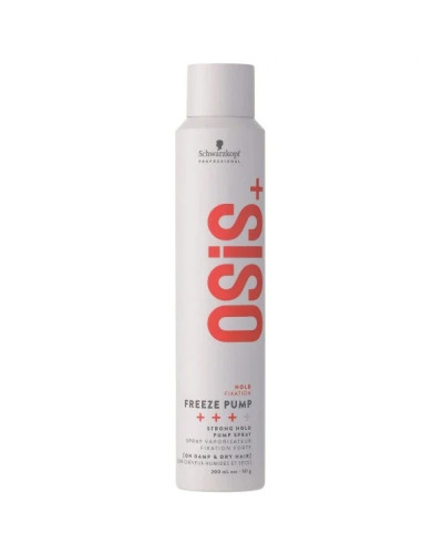 Schwarzkopf, Professional Osis+ Freeze Pump Hairspray 200ml, 4045787999082