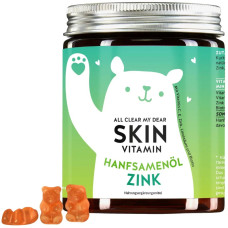 Lācīši ar priekšrocībām, All Clear My Dear Skin Vitamins Mit Hanföl & Zink 60 gab. 150 g