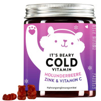 Bears With Benefits,  It's Beary Cold Vitamin Holunderbeere, Vitamin C & Zink 60 pcs 150 g