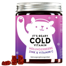 Bears With Benefits,  It's Beary Cold Vitamin Holunderbeere, Vitamin C & Zink 60 pcs 150 g