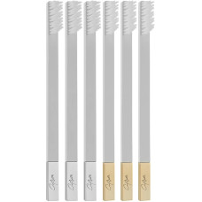 Apriori,  Slim Medium toothbrush White 6-Pack Set