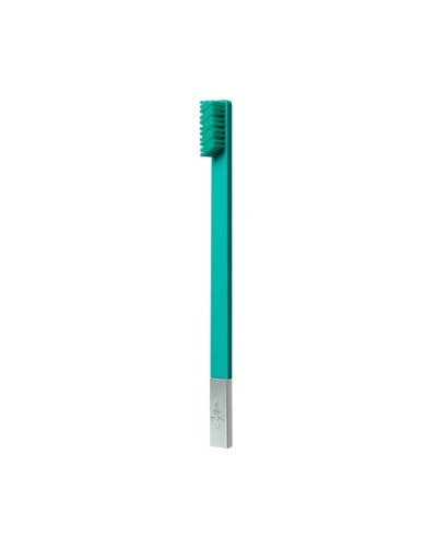 Apriori,  Slim Medium toothbrush Turquoise Blue Silver, 4820232640104