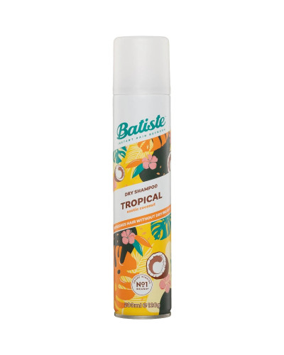 Batiste, Тропический сухой шампунь 200 мл, 5010724527511