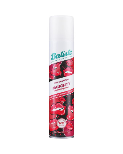 Batiste,  Naughty dry shampoo 200ml, 5010724530450