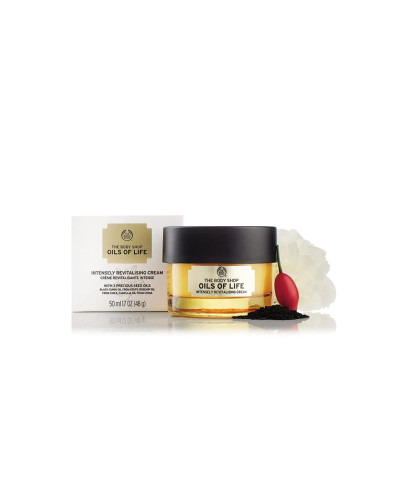 The Body Shop, Oils Of Life Восстанавливающий крем 50 мл, 5028197156657