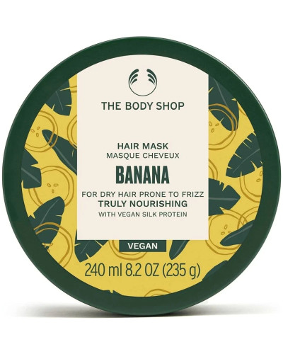 The Body Shop, Банановая маска для волос 240 мл, 5028197180010