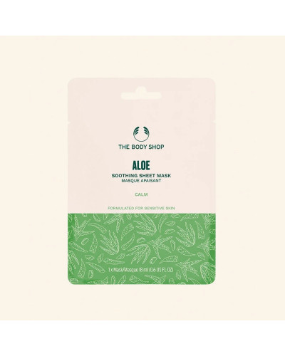 The Body Shop, Aloe Vera sheet mask 18ml, 5028197268039