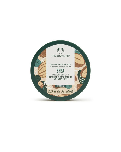 The Body Shop, Šea ķermeņa skrubis 250ml, 5028197376772