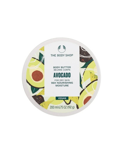 The Body Shop, Avokado ķermeņa sviests 200ml, 5028197973452